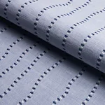 Schumacher 82231 Elodie Embroidery Chambray fabric swatch