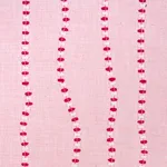 Schumacher 82232 Elodie Embroidery Rose fabric swatch