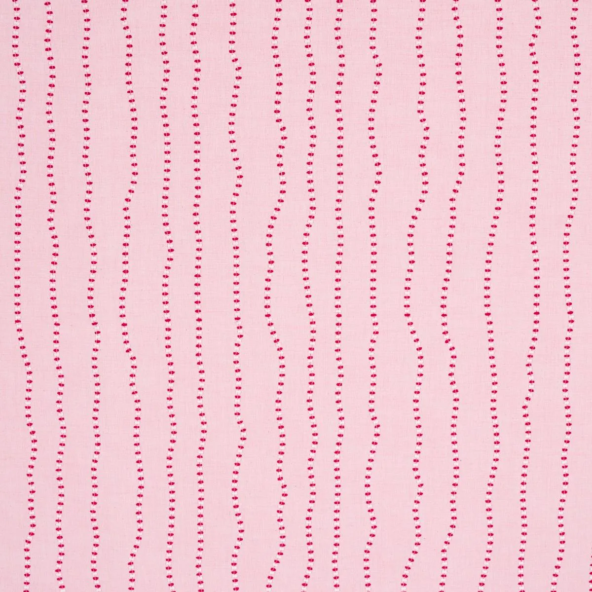 Schumacher 82232 Elodie Embroidery Rose fabric swatch