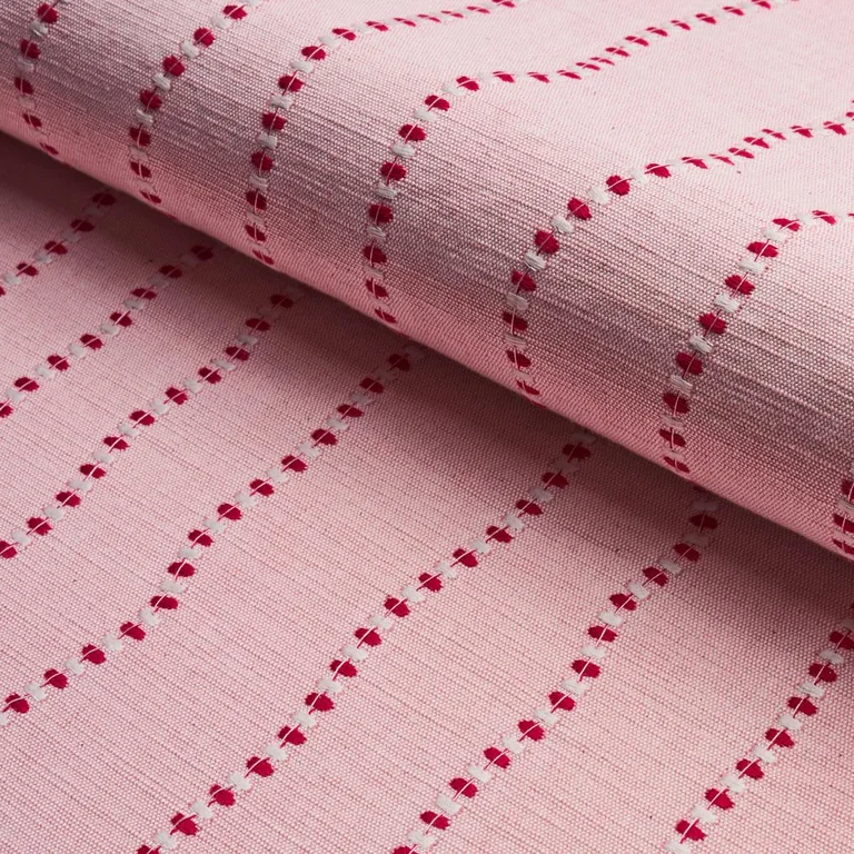 Schumacher 82232 Elodie Embroidery Rose fabric swatch