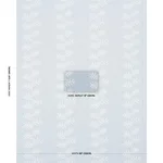Schumacher 85632 Eloise Embroidery Sky fabric swatch