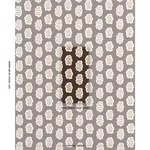 Schumacher 180860 Elsa Amber fabric swatch