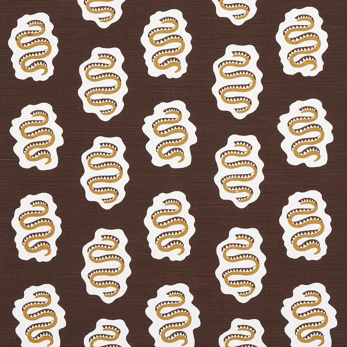 Schumacher 180860 Elsa Amber fabric swatch