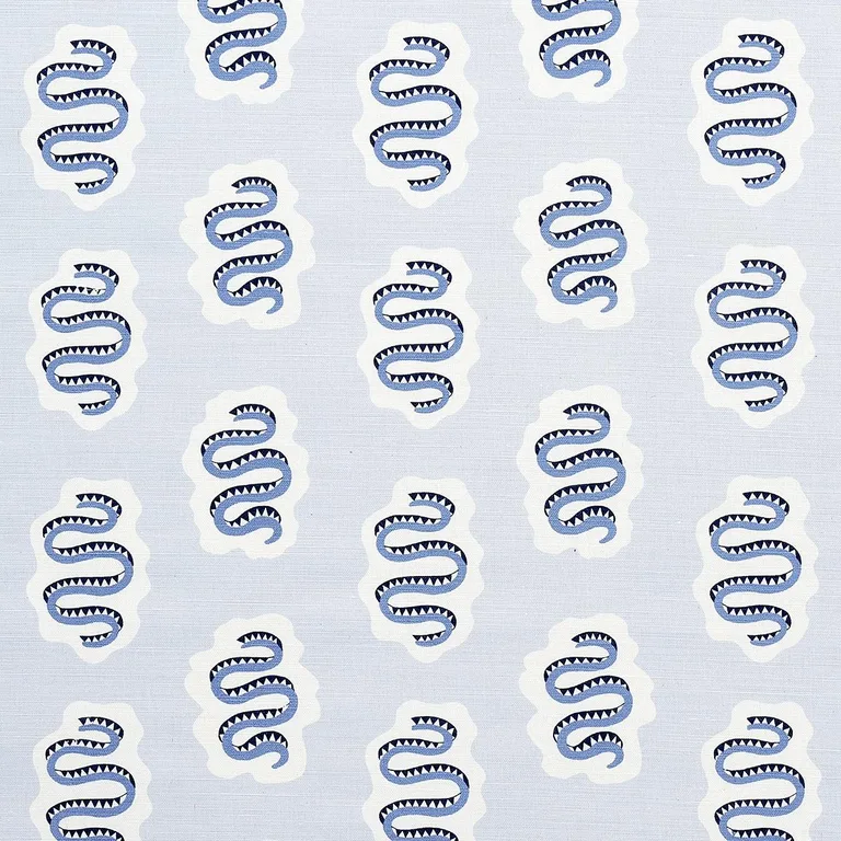 Schumacher 180862 Elsa Moonstone fabric swatch