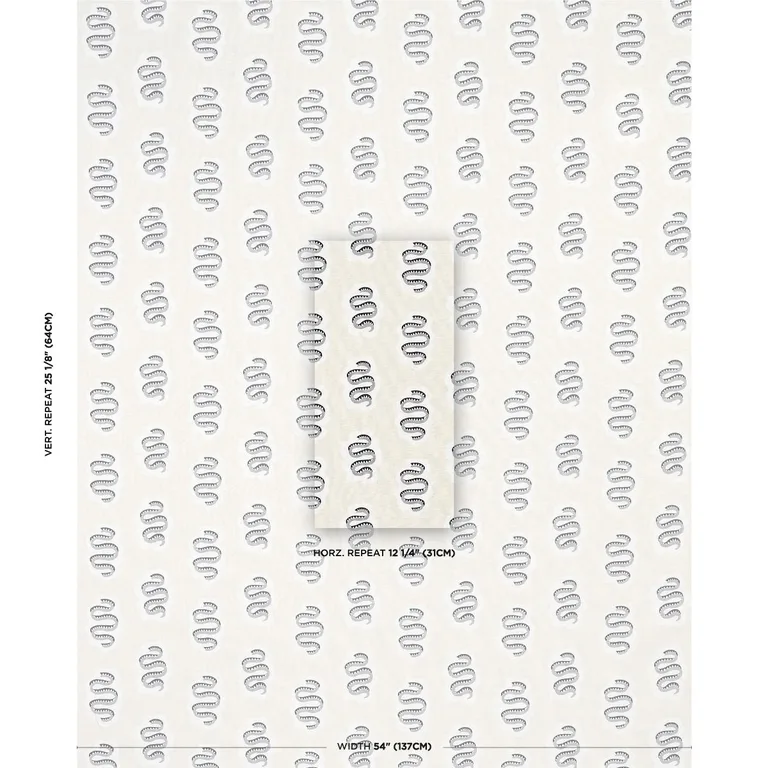 Schumacher 180861 Elsa Sandstone fabric swatch