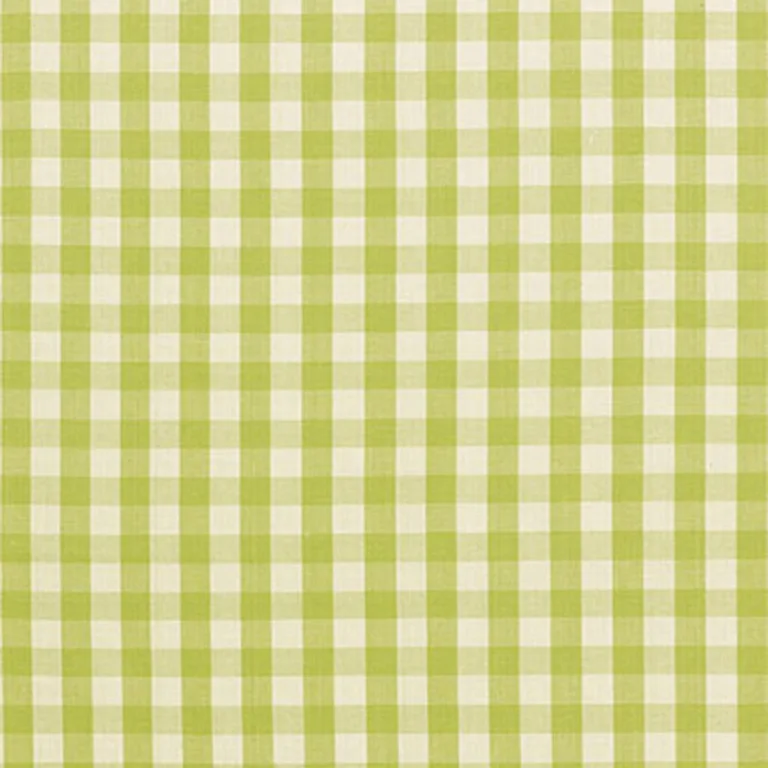 Schumacher 63055 Elton Cotton Check Pear fabric swatch