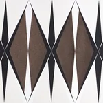 Schumacher 78240 Elvetico Brown fabric swatch