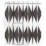 Schumacher 78240 Elvetico Brown fabric swatch
