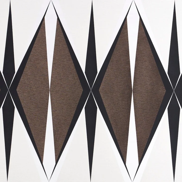 Schumacher 78240 Elvetico Brown fabric swatch