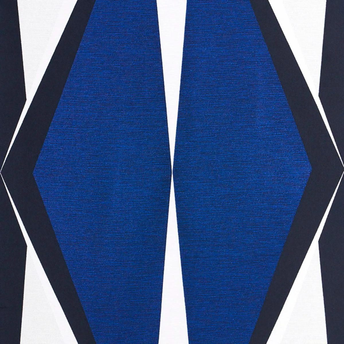 Schumacher 78241 Elvetico Cobalt fabric swatch
