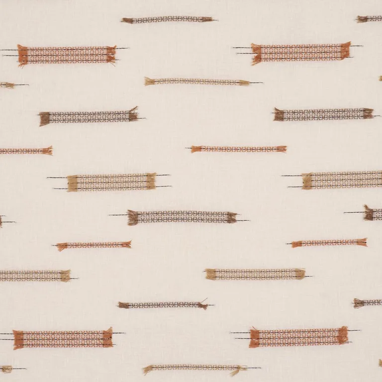 Schumacher 86670 Elysia Sheer Neutral fabric swatch