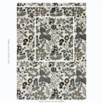 Schumacher 78312 Emaline Embroidery Black fabric swatch