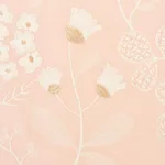 Schumacher 78310 Emaline Embroidery Blush fabric swatch