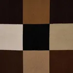 Schumacher 81833 Embroidered Tile Strong Neutral fabric swatch