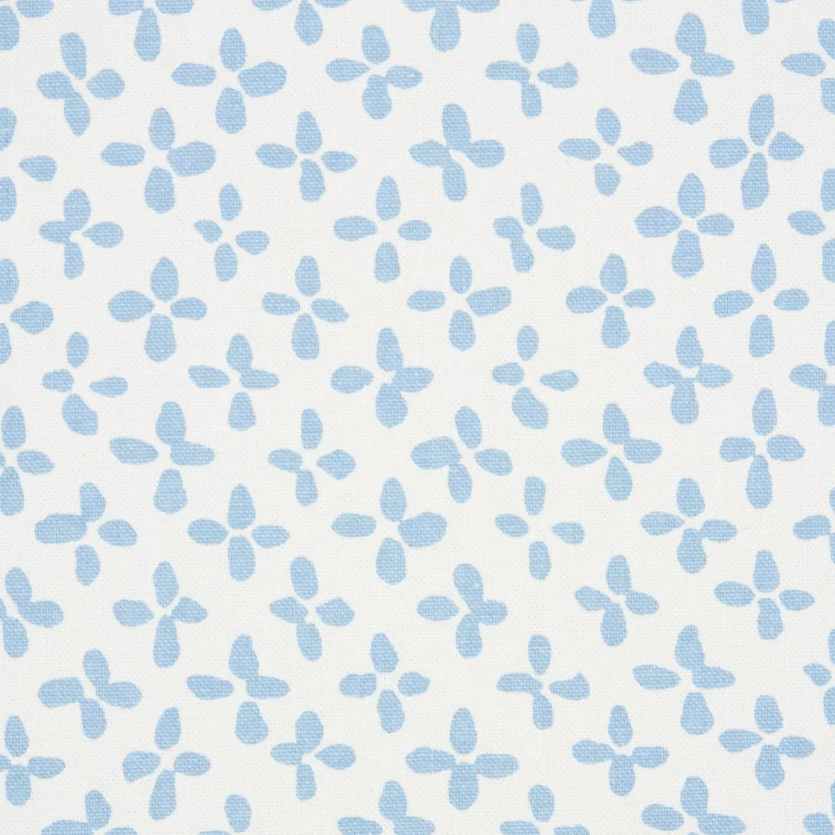Schumacher 180383 Emerson Sky fabric swatch