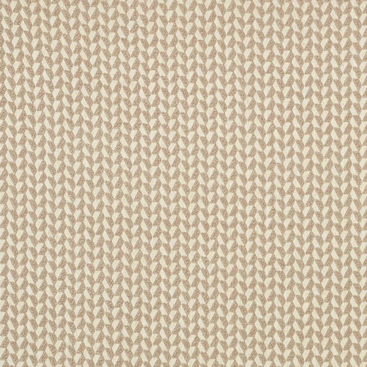 Schumacher 71563 Emile Taupe fabric swatch