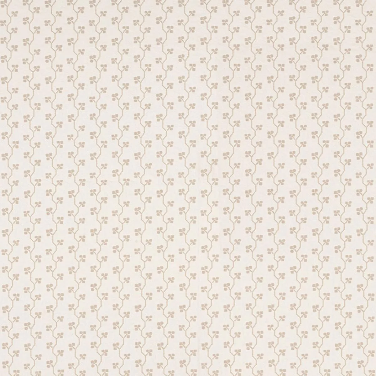 Schumacher 69120 Emmeline Matelassé Cream fabric swatch