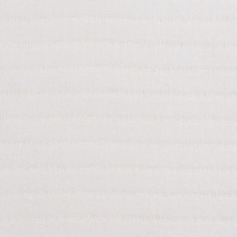 Schumacher 86080 Emmett Wool Sheer Ivory fabric swatch
