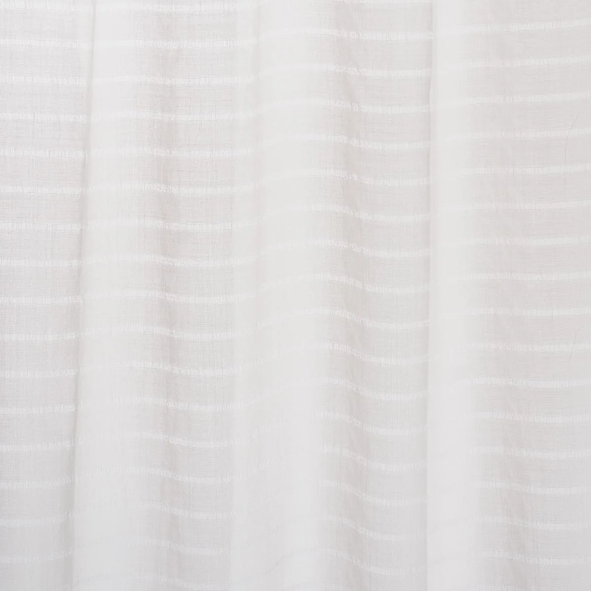 Schumacher 86080 Emmett Wool Sheer Ivory fabric swatch