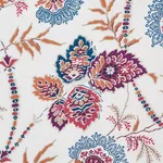 Schumacher 177680 Emperor's Vine Aubergine fabric swatch