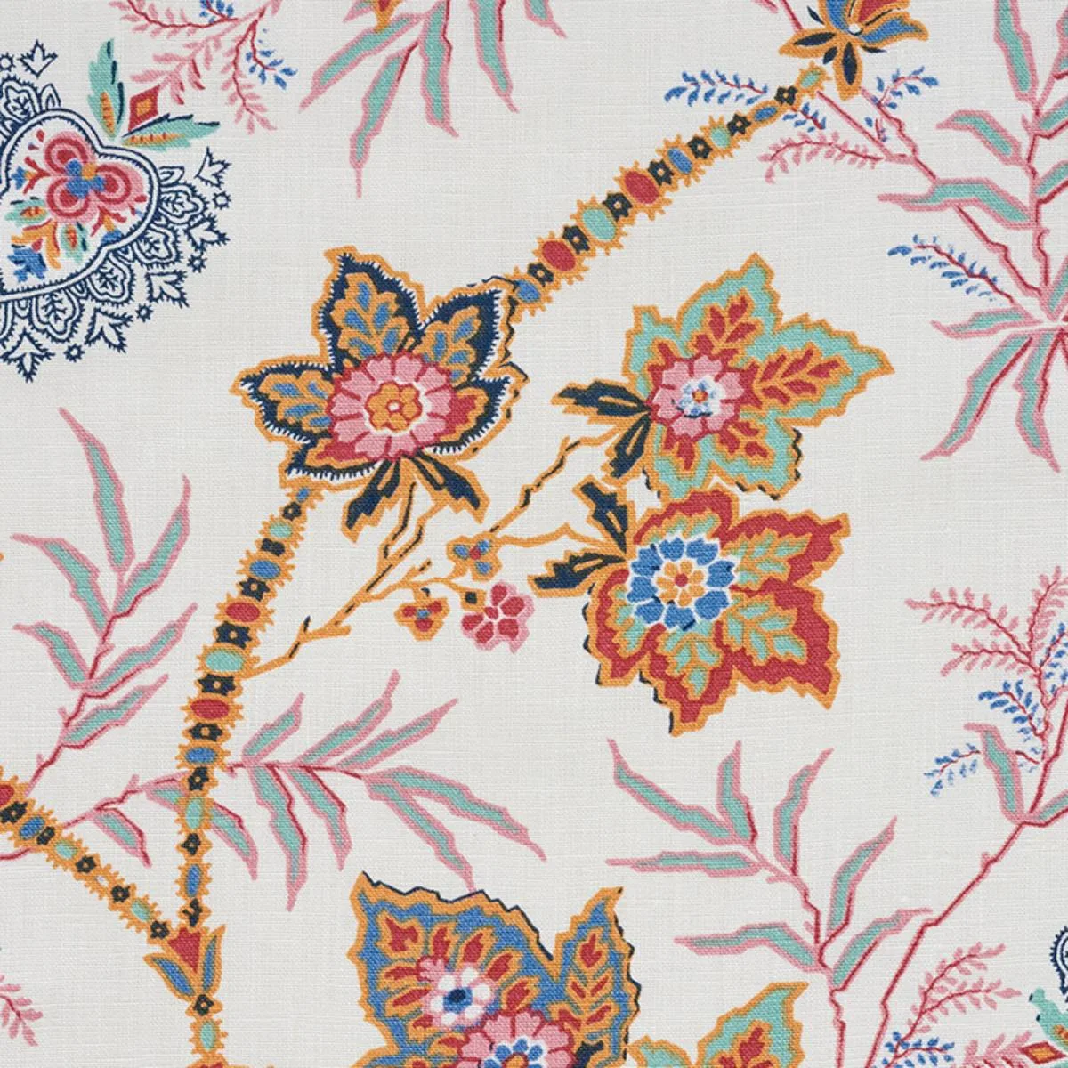 Schumacher 177683 Emperor's Vine Document fabric swatch