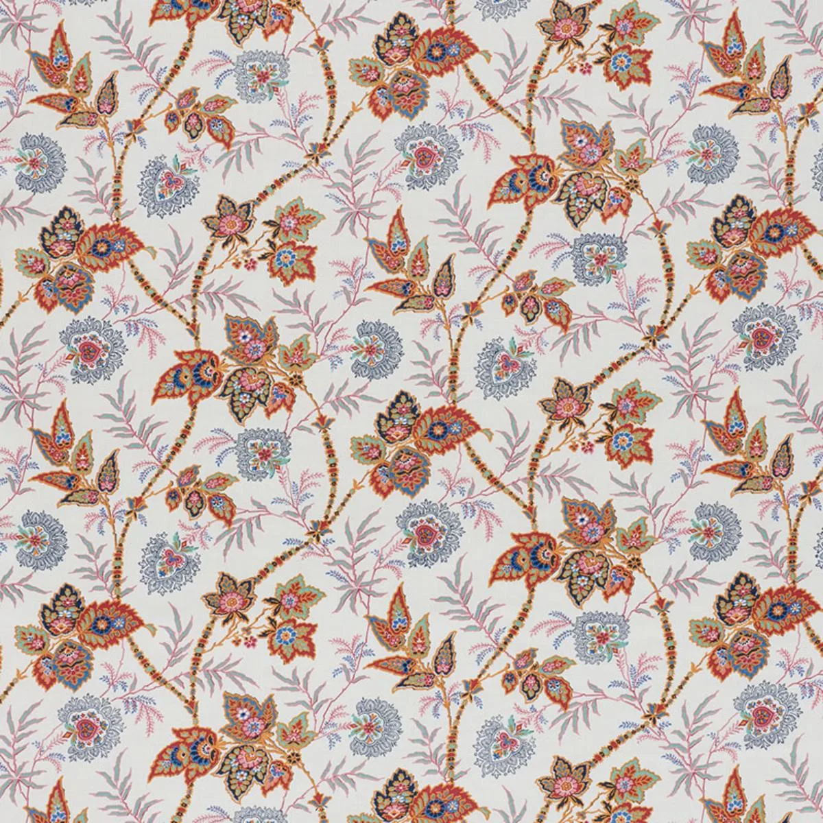 Schumacher 177683 Emperor's Vine Document fabric swatch