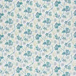 Schumacher 177681 Emperor's Vine Peacock fabric swatch