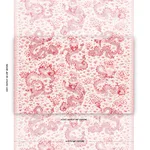 Schumacher 181032 Empress Dragon Rose fabric swatch