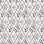 Schumacher 177643 Endimione Carbon fabric swatch