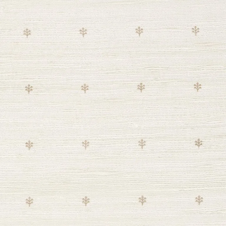 Schumacher 182680 Engelmann Silk Hand Print Fawn fabric swatch