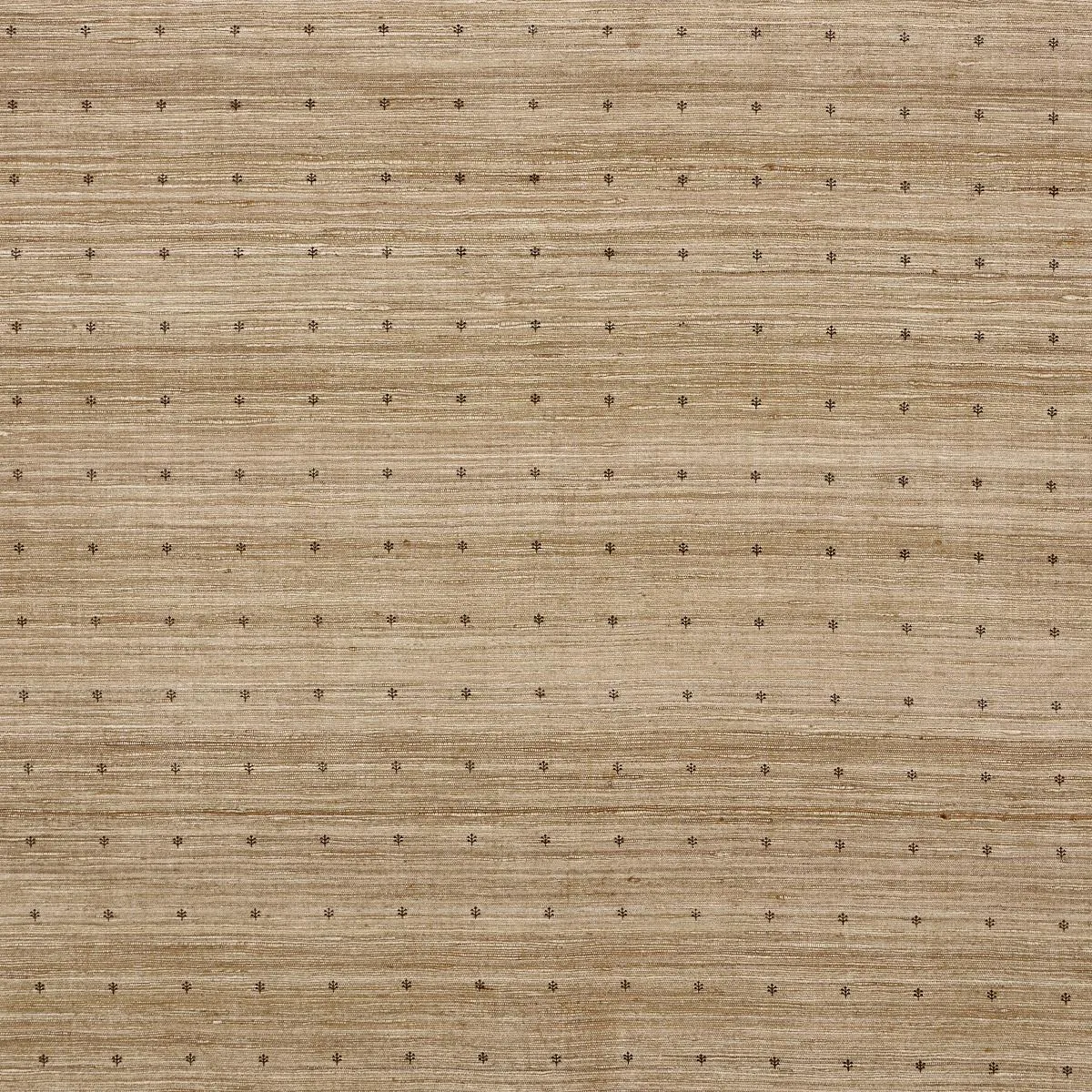 Schumacher 182682 Engelmann Silk Hand Print Oatmeal fabric swatch