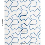 Schumacher 181631 Enzo Print Coastal fabric swatch