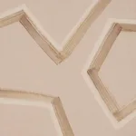 Schumacher 181630 Enzo Print Sienna fabric swatch
