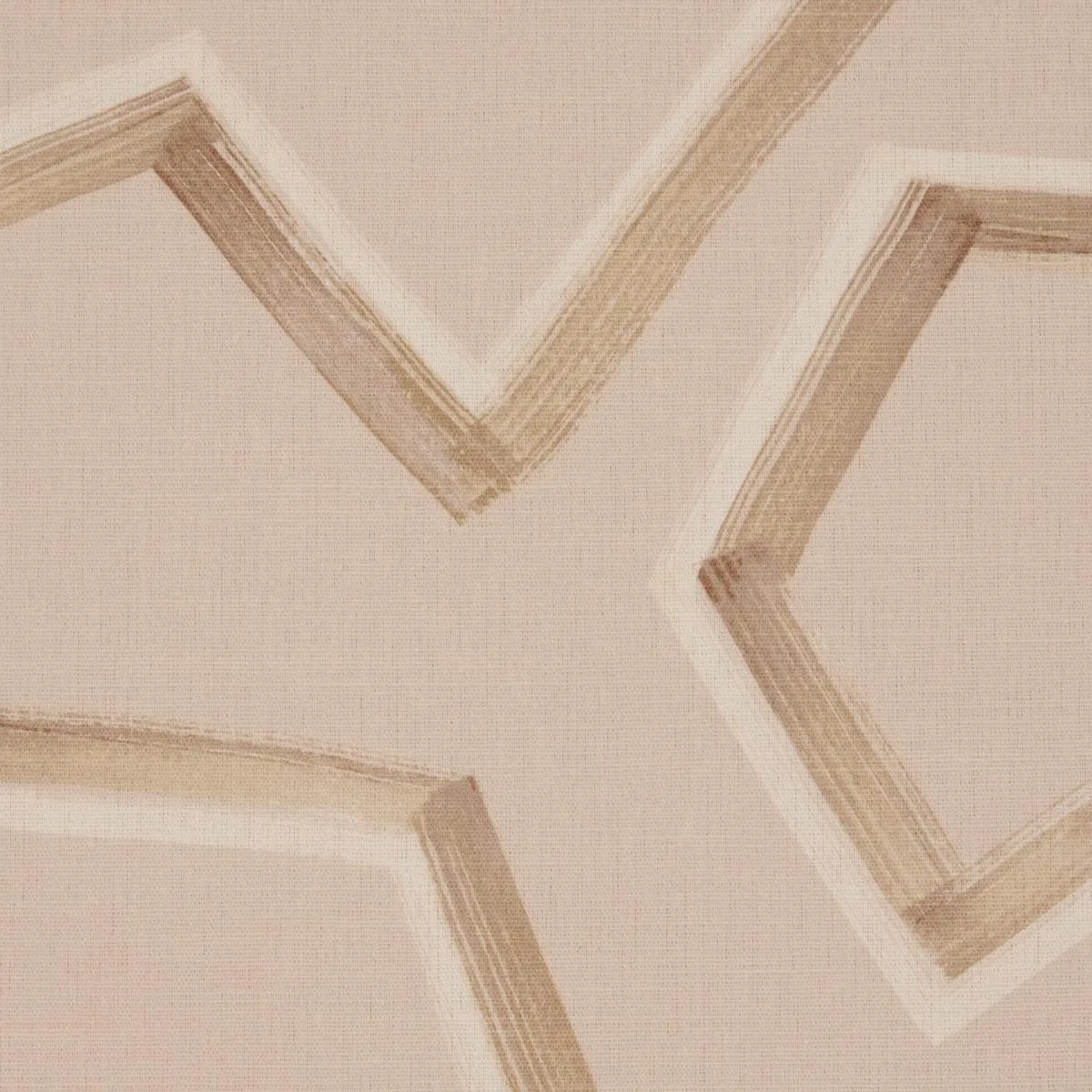 Schumacher 181630 Enzo Print Sienna fabric swatch