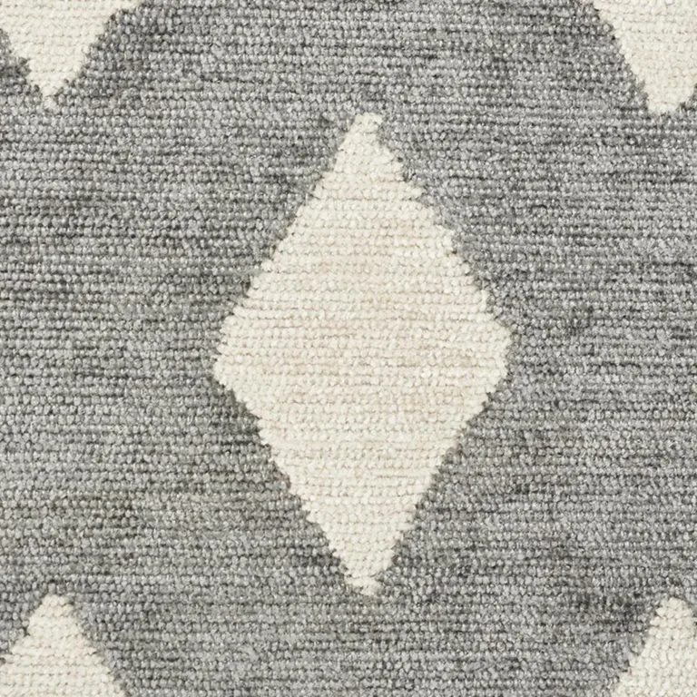 Schumacher 76021 Equix Charcoal fabric swatch