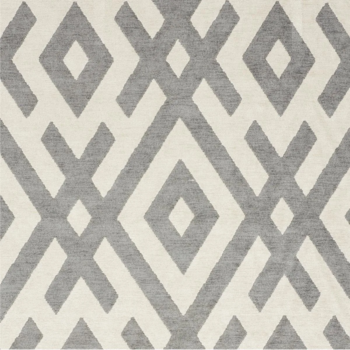 Schumacher 76021 Equix Charcoal fabric swatch