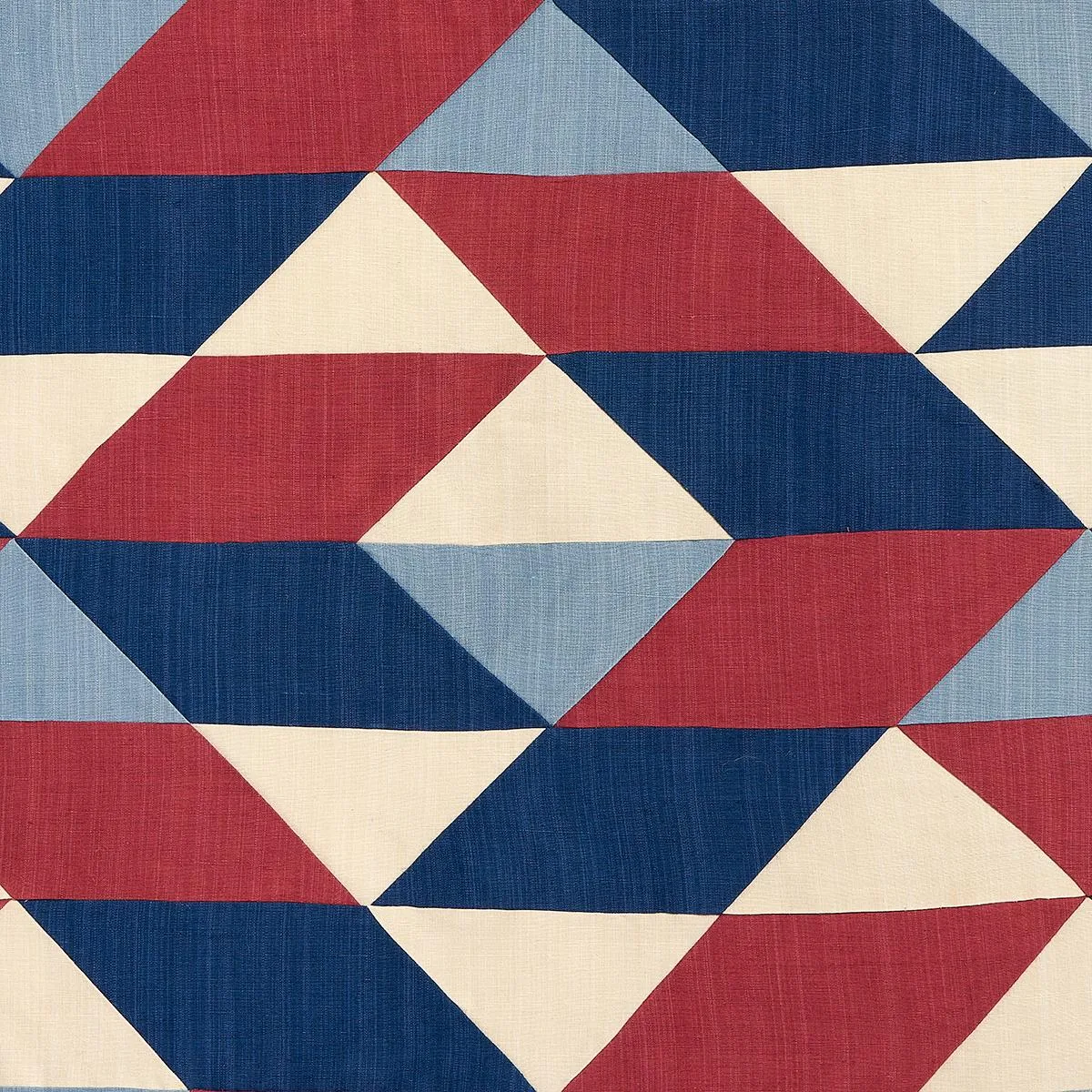 Schumacher 82880 Erindale Americana fabric swatch