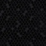 Schumacher 72773 Esther Velvet Onyx fabric swatch