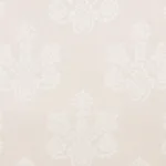 Schumacher 74452 Estrella Embroidery Linen fabric swatch
