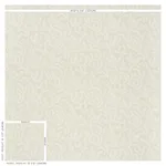 Schumacher 178530 Etched Fern Natural fabric swatch
