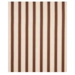 Schumacher 80722 Etruscan Stripe Brown fabric swatch