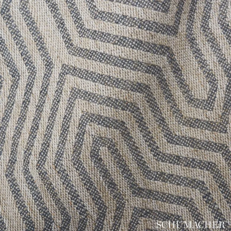 Schumacher 72120 Eureka Granite fabric swatch
