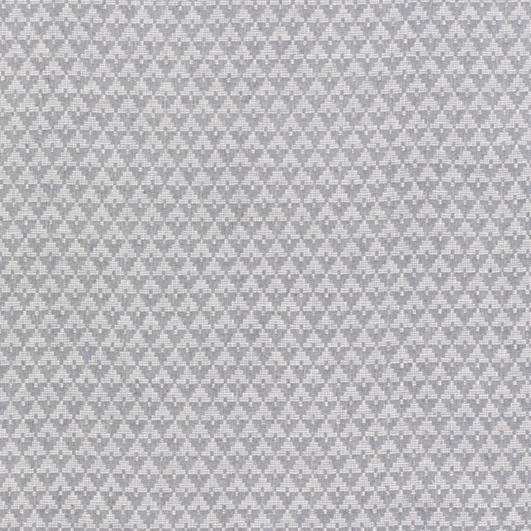 Schumacher 71183 Evans Steel fabric swatch