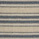 Schumacher 86032 Even Keel Outdoor Stripe Navy fabric swatch