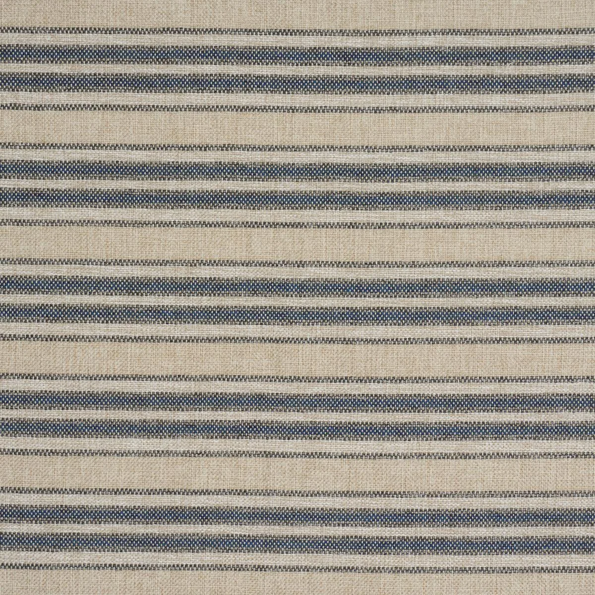 Schumacher 86032 Even Keel Outdoor Stripe Navy fabric swatch
