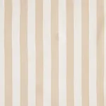Schumacher 83842 Even Stripe Sand fabric swatch