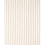 Schumacher 83842 Even Stripe Sand fabric swatch