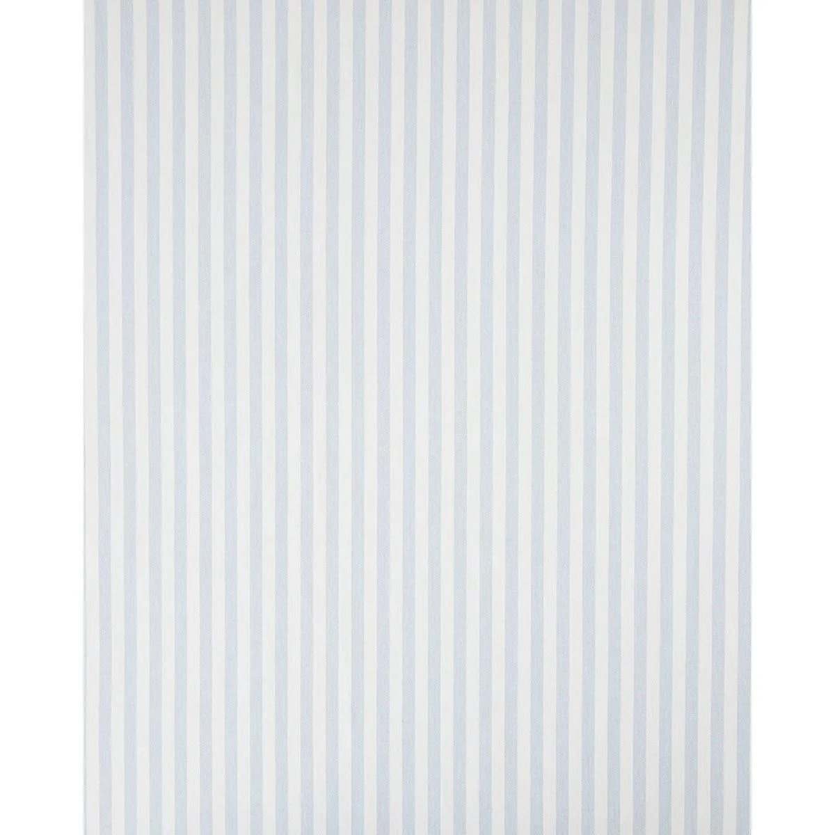 Schumacher 83841 Even Stripe Sky fabric swatch