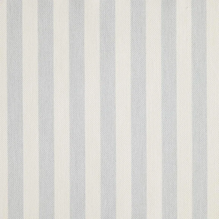 Schumacher 83841 Even Stripe Sky fabric swatch