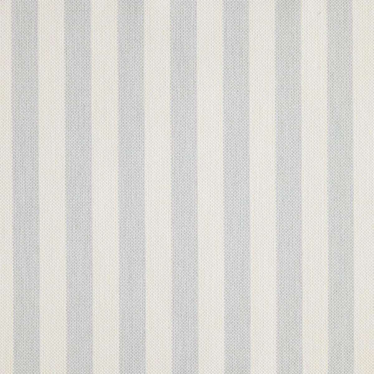 Schumacher 83841 Even Stripe Sky fabric swatch